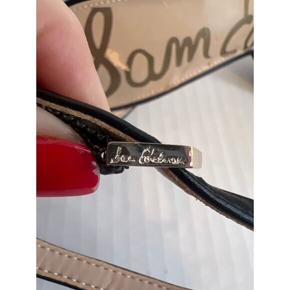 Sam Edelman Harlow leopard print ankle strap pumps size 7 1/2 - Picture 5 of 12